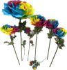 Picture of Oversized Rainbow Rose Decor