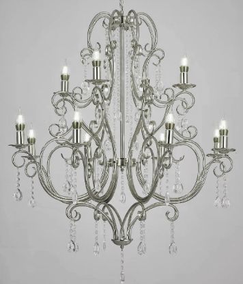 Picture of 12-Arm Metal LED Chandelier